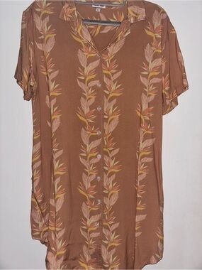 Halana Hawaii/Keiki Kapz Button Down Shirt Dress